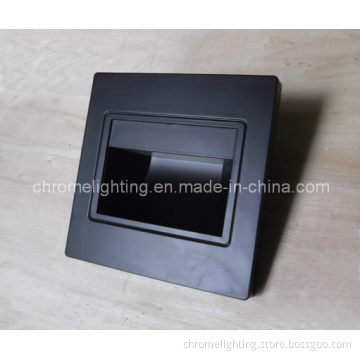 COB Wall Light, COB in Wall Light, 1.2W, Black